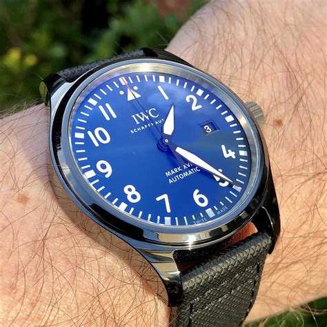 iwc pilot mark xviii laureus sport